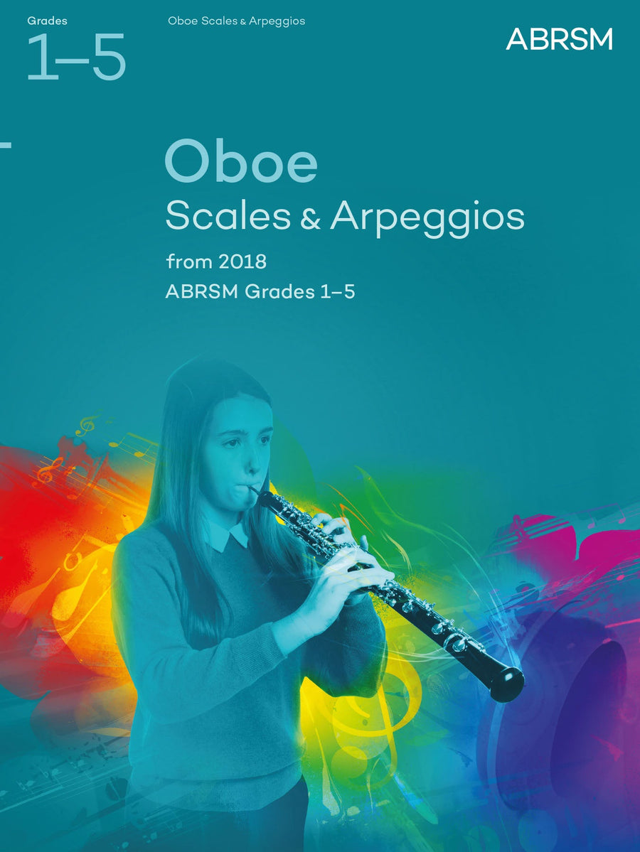 Oboe Scales & Arpeggios, ABRSM Grades 1–5