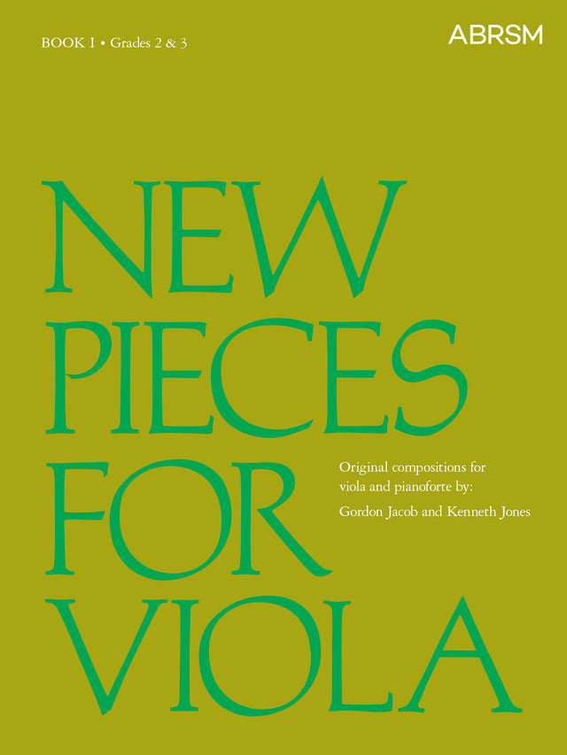 New Pieces for Viola, Book I