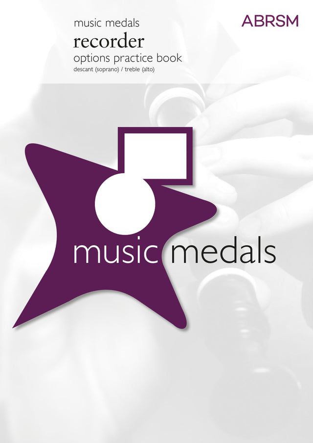 Music Medals Recorder Options Practice Book