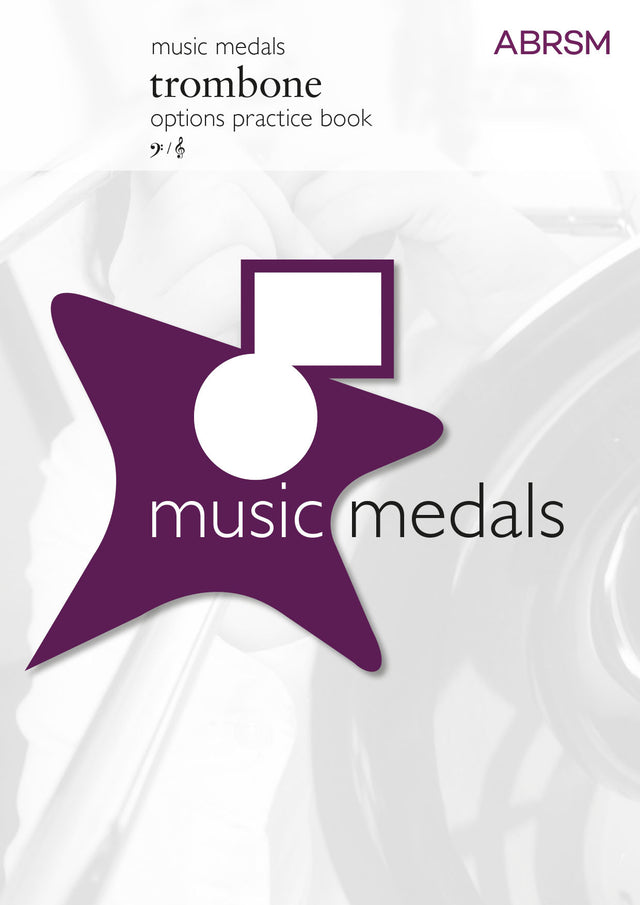Music Medals Trombone Options Practice Book