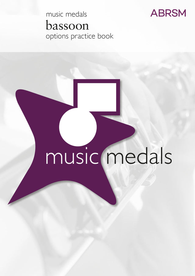 Music Medals Bassoon Options Practice Book