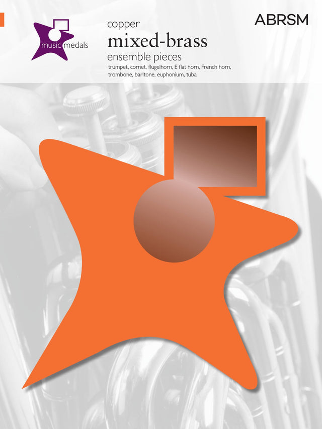 Music Medals Copper Mixed-Brass Ensemble Pieces