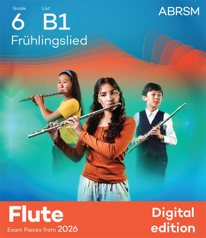 Frühlingslied, Op. 38 - Flute Exam Pieces 2026, Grade 6 (Digital Sheet Music) cover