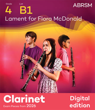 Lament for Flora McDonald - Clarinet Exam Pieces 2026, Grade 4 (Digital Sheet Music) cover