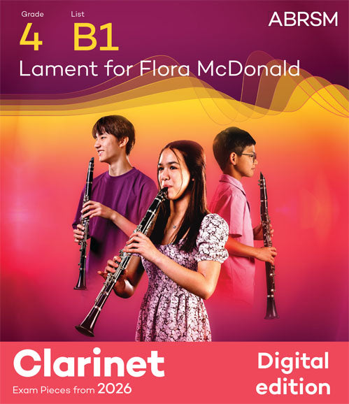 Lament for Flora McDonald - Clarinet Exam Pieces 2026, Grade 4 (Digital Sheet Music) cover