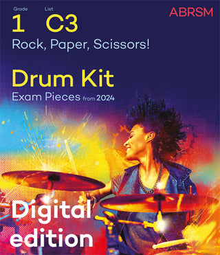 Rock, Paper, Scissors! - Drum Kit Exam Pieces 2024 Grade 1 Digi (Digital Sheet Music) cover