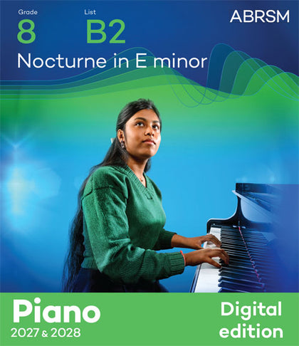 Nocturne in E minor, Op. 72 No.1 - Piano Exam Pieces 2027 & 2028, Grade 8 (Digital Sheet Music) cover