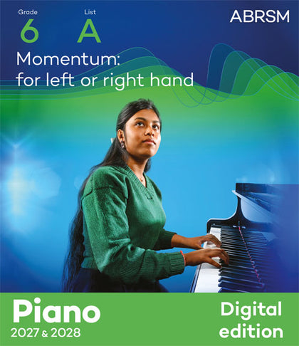 Momentum: for left or right hand – Piano Exam Pieces: music for one hand – Digital sheet music cover