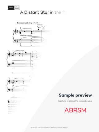 A Distant Star in the Stillness – Encore Plus, Book 3 – Digital sheet music protected score preview #protected-score-preview