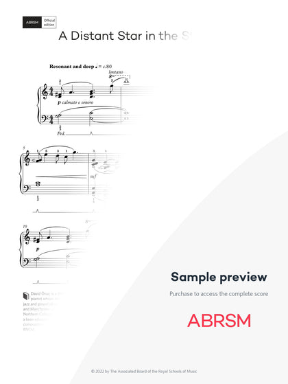 A Distant Star in the Stillness – Encore Plus, Book 3 – Digital sheet music protected score preview