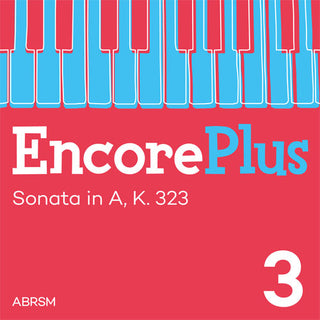 Sonata in A, K. 323 – Encore Plus, Book 3 – Digital sheet music cover