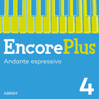 Andante espressivo – Encore Plus, Book 4 – Digital sheet music cover