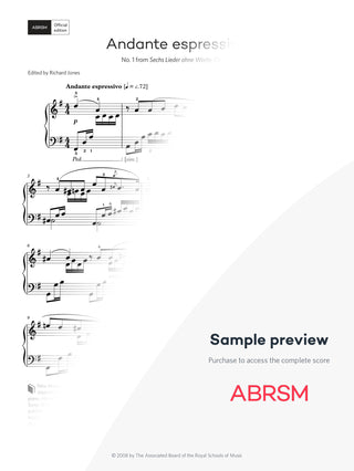 Andante espressivo – Encore Plus, Book 4 – Digital sheet music protected score preview