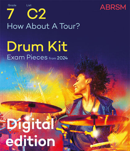 How About A Tour? - Drum Kit Exam Pieces 2024 Grade 7 Digi (Digital Sheet Music) cover