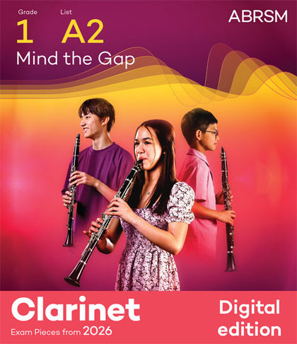 Mind the Gap - Clarinet Exam Pieces 2026, Grade 1 (Digital Sheet Music) cover
