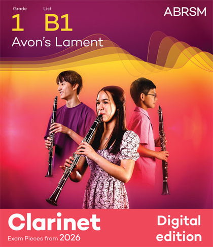 Avon's Lament - Clarinet Exam Pieces 2026, Grade 1 (Digital Sheet Music) cover