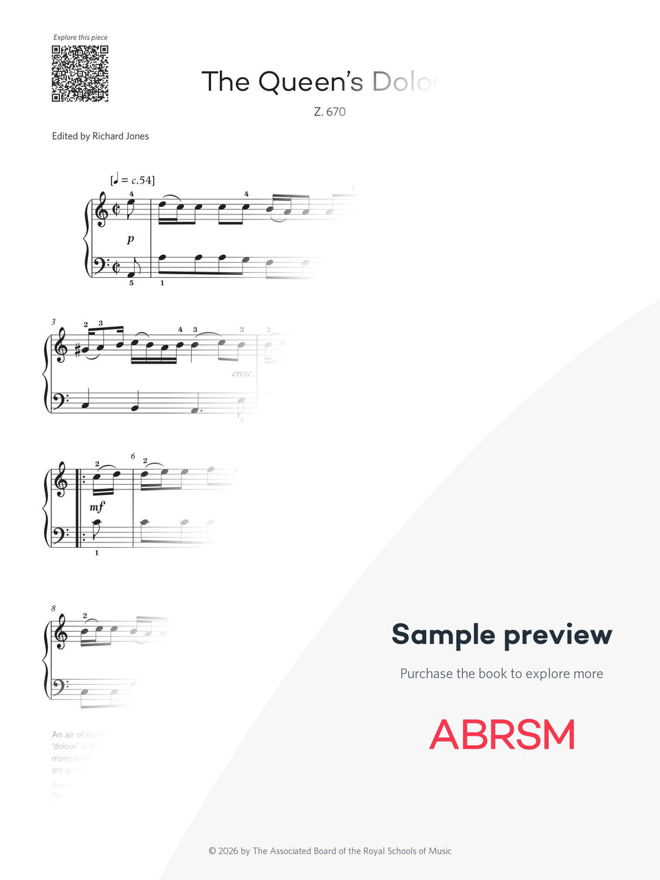 Piano Exam Pieces 2027 & 2028, ABRSM Grade 2 - protected music sample