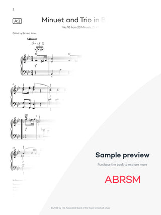 Piano Exam Pieces 2027 & 2028, ABRSM Grade 5 - protected music sample