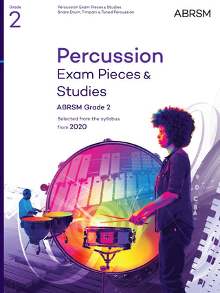 Percussion Exam Pieces & Studies, ABRSM Grade 2