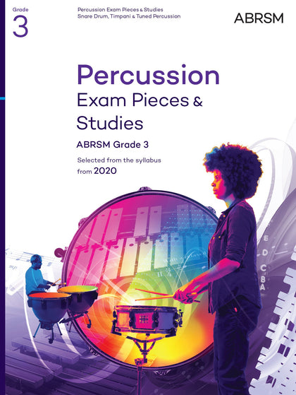 Percussion Exam Pieces & Studies, ABRSM Grade 3