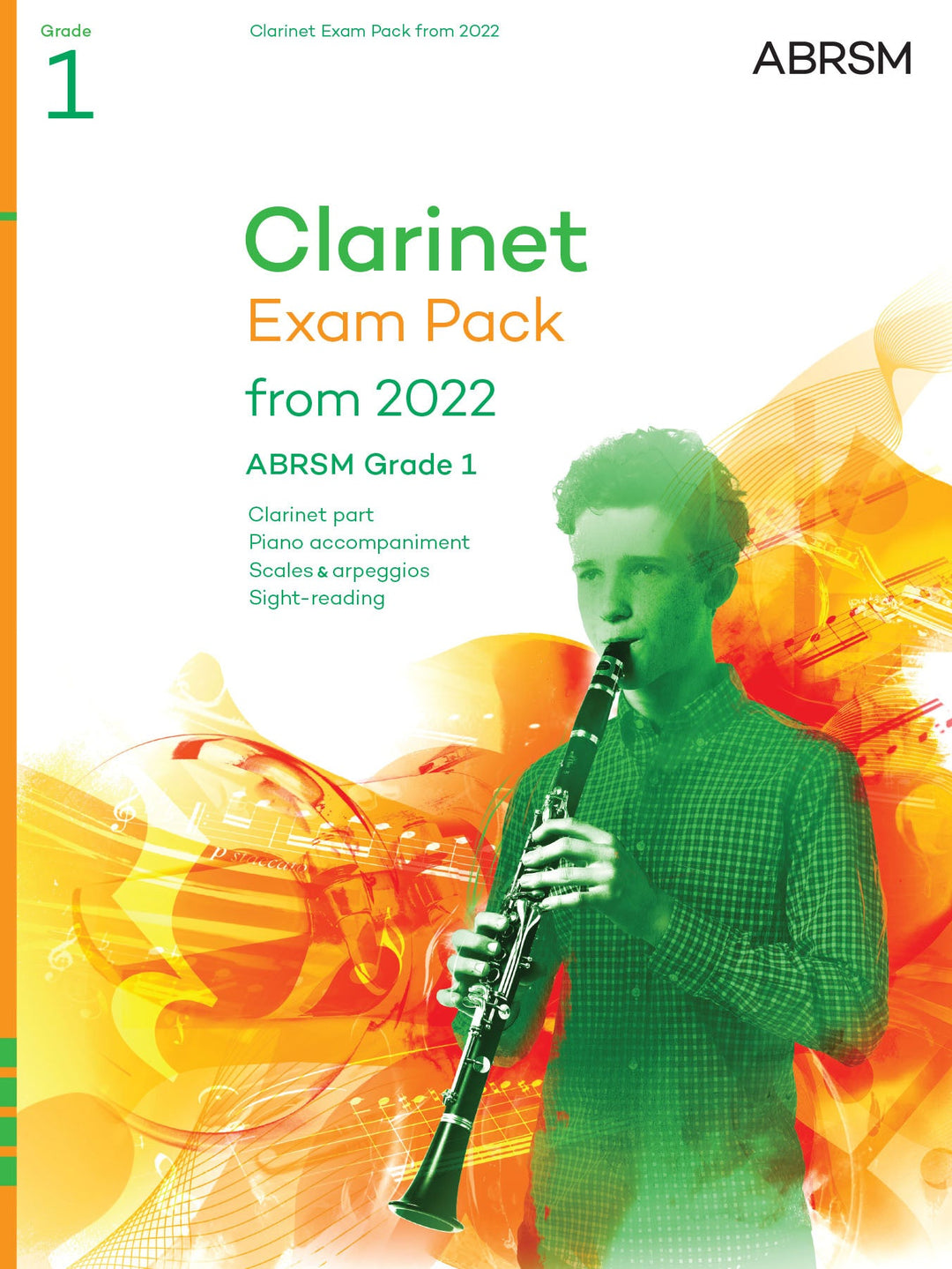 Clarinet Exam Pack from 2022, ABRSM Grade 1