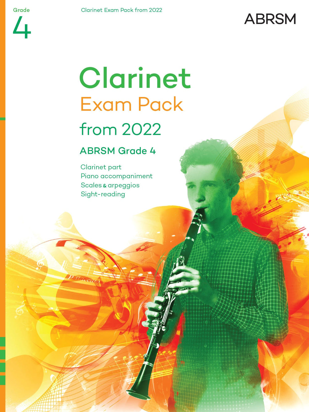 Clarinet Exam Pack from 2022, ABRSM Grade 4