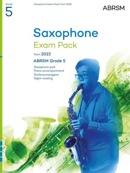 Saxophone Exam Pack from 2022, ABRSM Grade 5