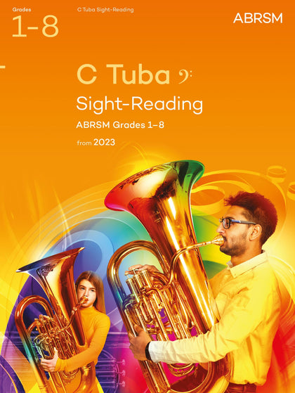 Sight-Reading for C Tuba, ABRSM Grades 1-8, from 2023