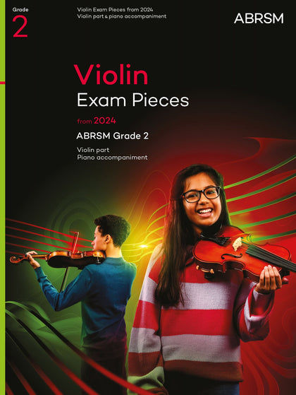 Violin Exam Pieces from 2024, ABRSM Grade 2, Violin Part & Piano Accompaniment