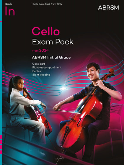 Cello Exam Pack from 2024, Initial Grade