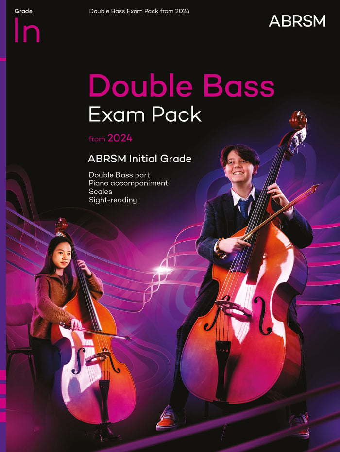 Double Bass Exam Pack from 2024, Initial Grade