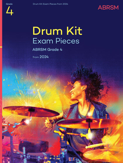 Drum Kit Exam Pieces from 2024, Grade 4