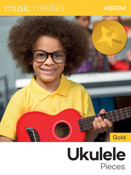 Music Medals Gold Ukulele Pieces