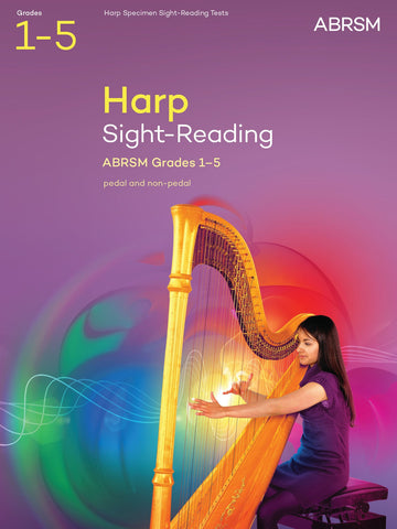 Harp Sight-Reading from 2025, ABRSM Grades 1-5