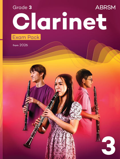 Clarinet Exam Pack from 2026, ABRSM Grade 3