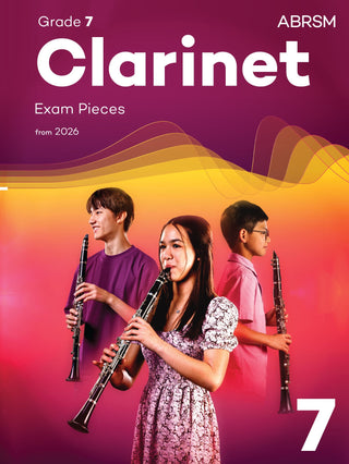 Clarinet Exam Pieces 2026, ABRSM Grade 7