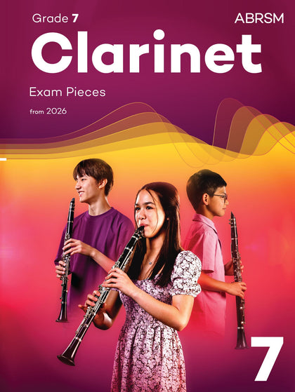 Clarinet Exam Pieces 2026, ABRSM Grade 7