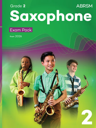 Saxophone Exam Pack from 2026, ABRSM Grade 2