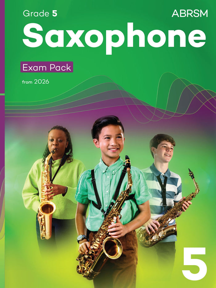Saxophone Exam Pack from 2026, ABRSM Grade 5