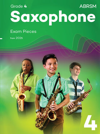 Saxophone Exam Pieces from 2026, ABRSM Grade 4