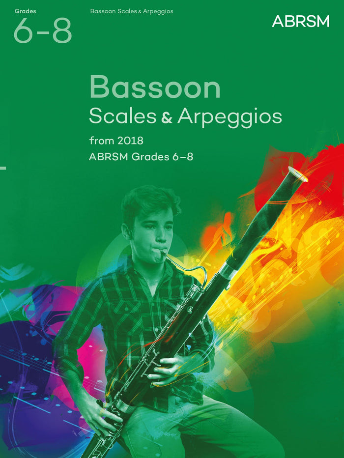 Bassoon Scales &amp; Arpeggios, ABRSM Grades 6–8