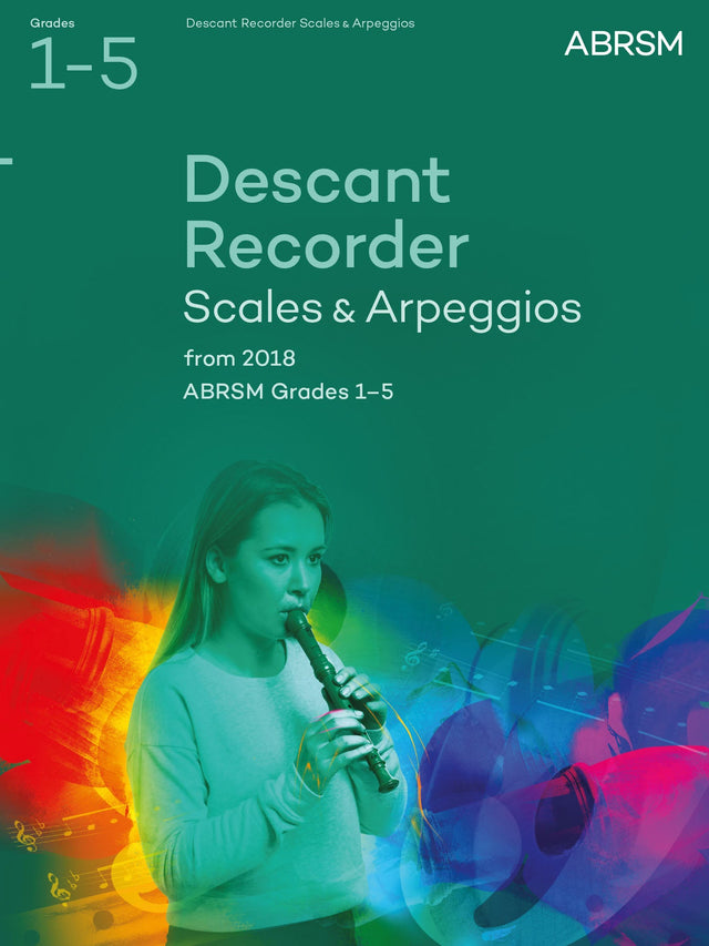 Descant Recorder Scales & Arpeggios, ABRSM Grades 1–5