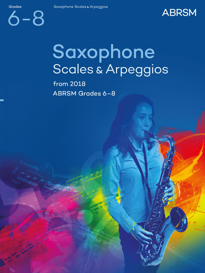 Saxophone Scales &amp; Arpeggios, ABRSM Grades 6–8