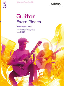Guitar Exam Pieces from 2019, ABRSM Grade 3