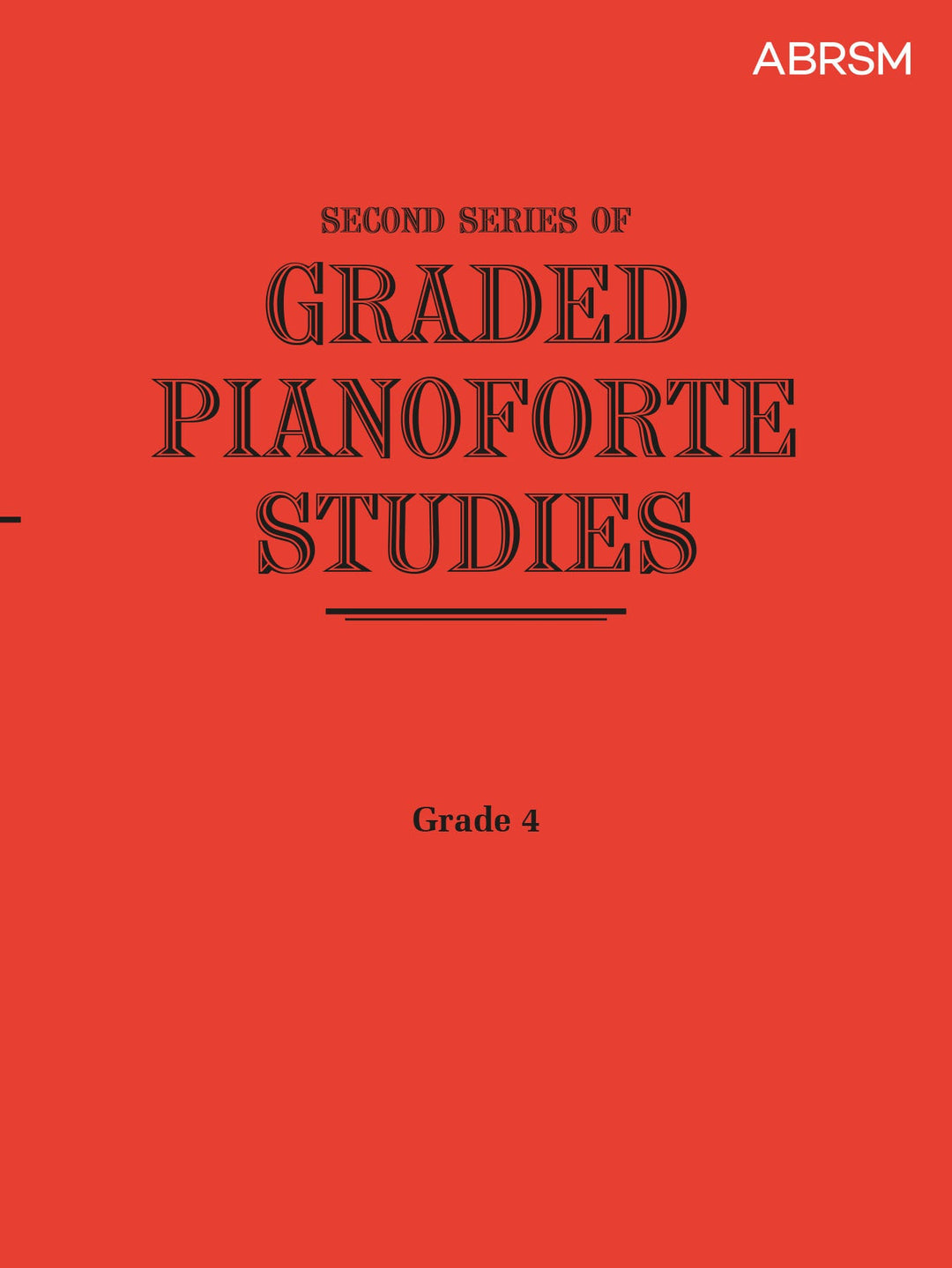 Graded Pianoforte Studies, Second Series, Grade 4