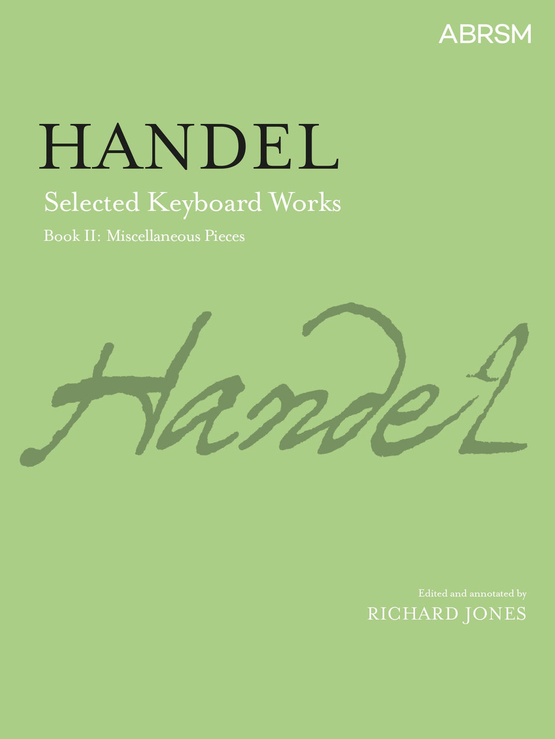 Selected Keyboard Works, Book II