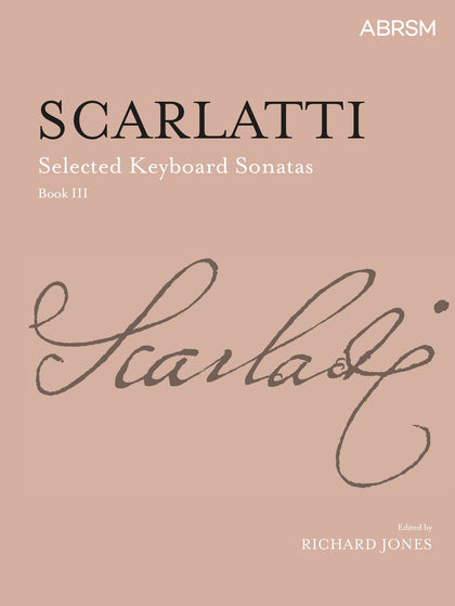 Selected Keyboard Sonatas, Book III