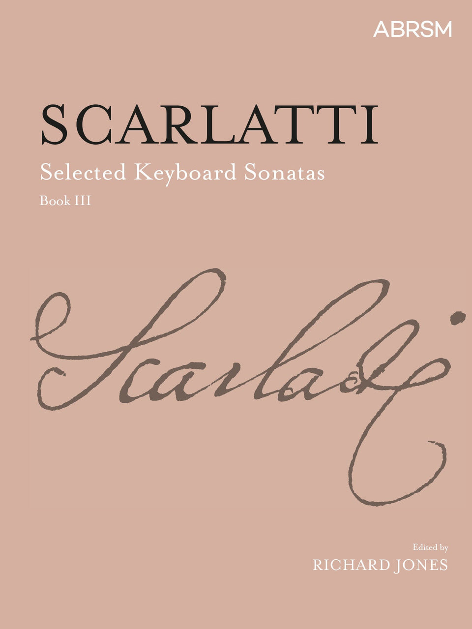 Selected Keyboard Sonatas, Book III