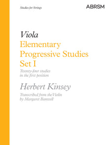 Elementary Progressive Studies, Set I for Viola