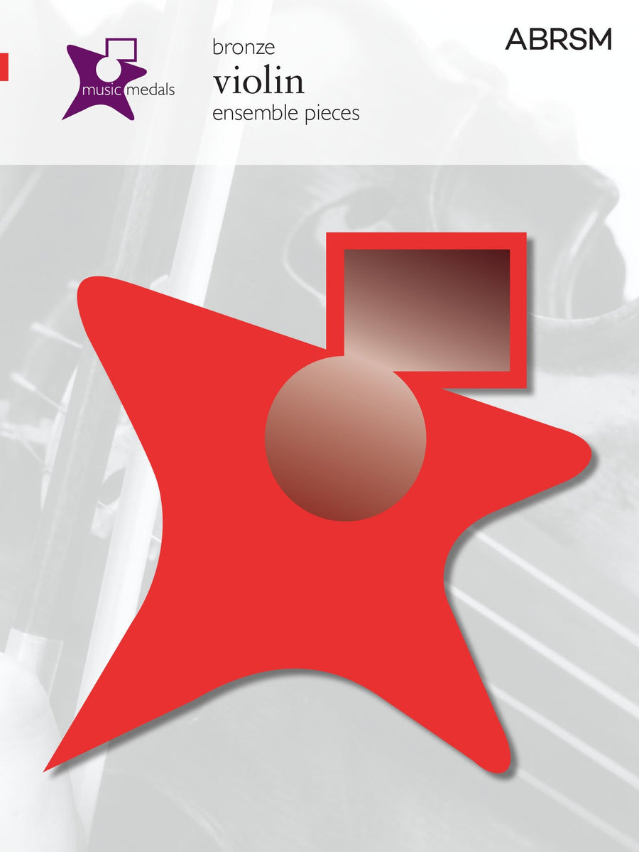 Music Medals Bronze Violin Ensemble Pieces